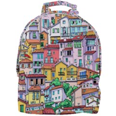 Menton Old Town France Mini Full Print Backpack by Amaryn4rt