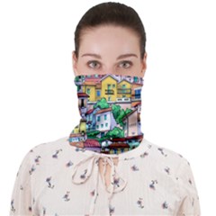 Menton Old Town France Face Covering Bandana (adult)