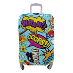 Comic Elements Colorful Seamless Pattern Luggage Cover (small) by Amaryn4rt