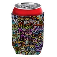 Graffiti Word Seamless Pattern Can Holder by Amaryn4rt