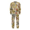 Seamless Pattern With Flower Bird OnePiece Jumpsuit (Kids) View1