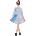 Sky Kids  Quarter Sleeve Shirt Dress View2