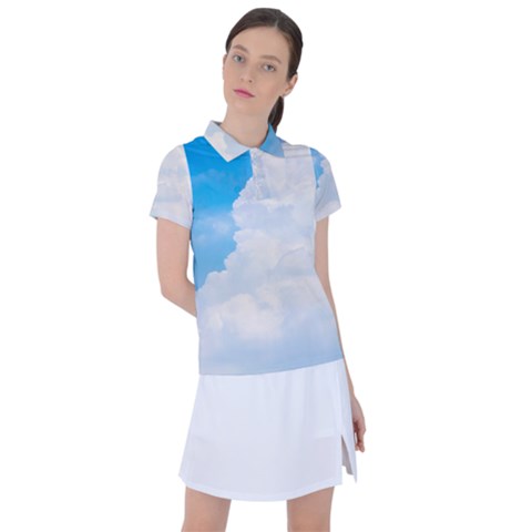 Sky Women s Polo Tee by byali