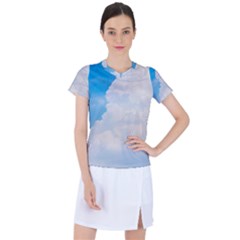 Sky Women s Sports Top by byali