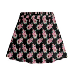 Floral Print Mini Flare Skirt by Saptagram