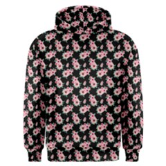 Floral Print Men s Overhead Hoodie