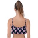 Floral Print Frill Bikini Top View2