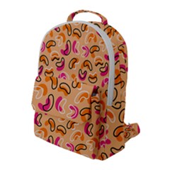 Beans Pattern Flap Pocket Backpack (large) by designsbymallika