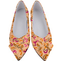 Beans Pattern Women s Bow Heels by designsbymallika