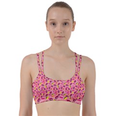 Beans Pattern 2 Line Them Up Sports Bra by designsbymallika