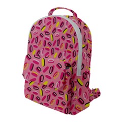 Beans Pattern 2 Flap Pocket Backpack (large) by designsbymallika