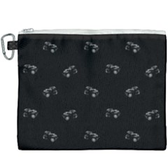 Vintage Car Motif Print Pattern Canvas Cosmetic Bag (xxxl)