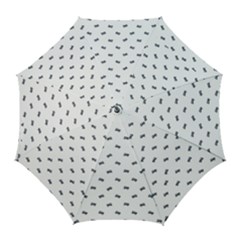 Vintage Car Motif Prin Pattern 2001 Golf Umbrellas