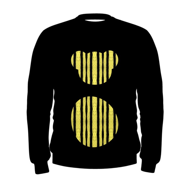 Micho Yellow Black Men s Sweatshirt