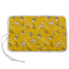 Honeybees Pen Storage Case (m) by bloomingvinedesign