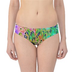 Peacock Chrysanthemum Hipster Bikini Bottoms by bloomingvinedesign