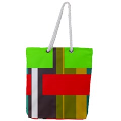 Serippy Full Print Rope Handle Tote (large) by SERIPPY