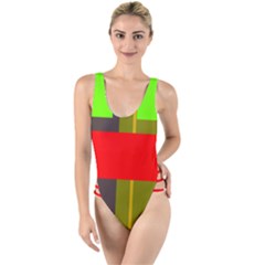 Serippy High Leg Strappy Swimsuit by SERIPPY