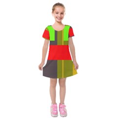 Serippy Kids  Short Sleeve Velvet Dress