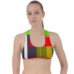 Serippy Criss Cross Racerback Sports Bra by SERIPPY