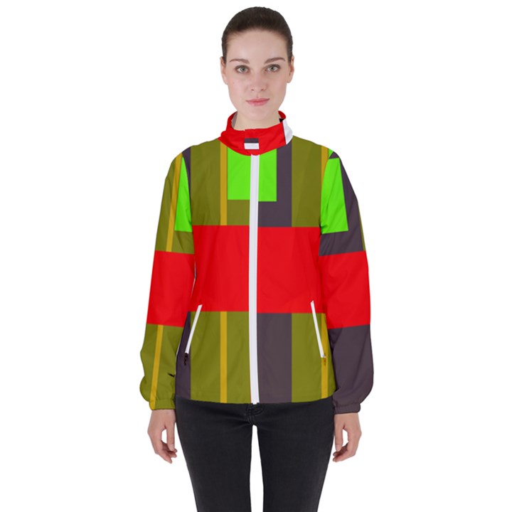 SERIPPY Women s High Neck Windbreaker