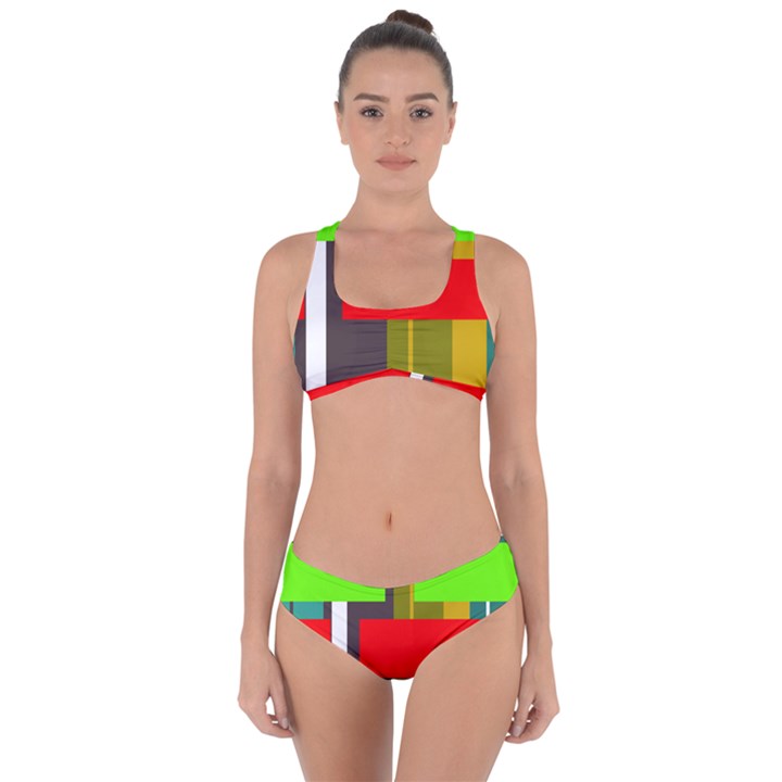 SERIPPY Criss Cross Bikini Set