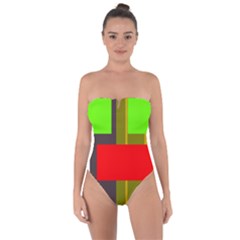 Serippy Tie Back One Piece Swimsuit