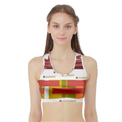 Serippy Sports Bra With Border