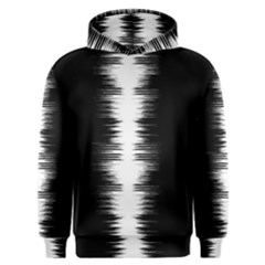 Black And White Noise, Sound Equalizer Pattern Men s Overhead Hoodie by Casemiro