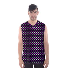 White And Pink Hearts At Black, Vector Handrawn Hearts Pattern Men s Basketball Tank Top by Casemiro