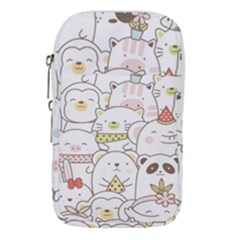 Cute-baby-animals-seamless-pattern Waist Pouch (large)