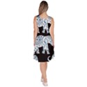 Elephant-pattern-background Knee Length Skater Dress With Pockets View4