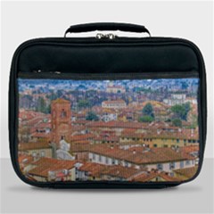 Lucca Historic Center Aerial View Lunch Bag by dflcprintsclothing