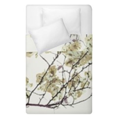 Photo Illustration Flower Over White Background Duvet Cover Double Side (single Size)