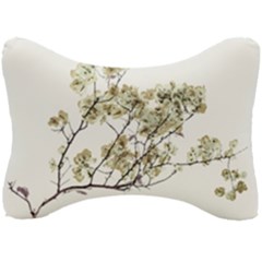 Photo Illustration Flower Over White Background Seat Head Rest Cushion by dflcprintsclothing