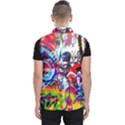 Crazy Grafitti Men s Puffer Vest View2