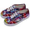 Crazy Grafitti Kids  Classic Low Top Sneakers View2