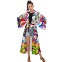 Crazy Grafitti Maxi Kimono View1