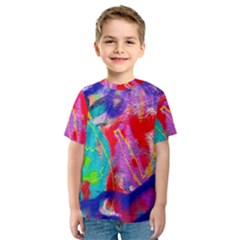 Crazy Graffiti Kids  Sport Mesh Tee