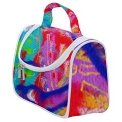 Crazy Graffiti Satchel Handbag by essentialimage