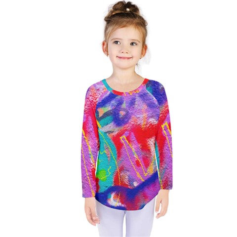 Crazy Graffiti Kids  Long Sleeve Tee by essentialimage