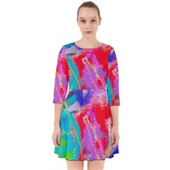 Crazy Graffiti Smock Dress by essentialimage