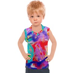 Crazy Graffiti Kids  Sport Tank Top