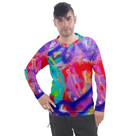 Crazy Graffiti Men s Pique Long Sleeve Tee by essentialimage