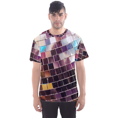 Disco Ball Men s Sport Mesh Tee by essentialimage