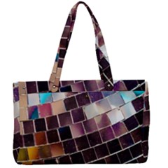 Disco Ball Canvas Work Bag