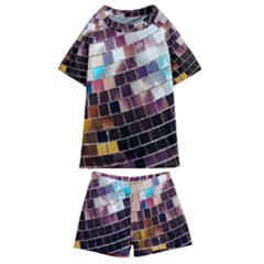 Disco Ball Kids  Swim Tee And Shorts Set by essentialimage