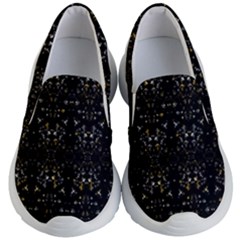 Fancy Ethnic Print Kids Lightweight Slip Ons by dflcprintsclothing