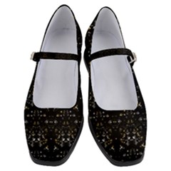 Fancy Ethnic Print Women s Mary Jane Shoes