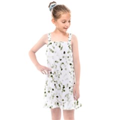 Square Motif Abstract Geometric Pattern Kids  Overall Dress by dflcprintsclothing